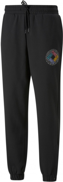 Штани Puma SWxP Sweatpants TR 53566201 р. M чорний