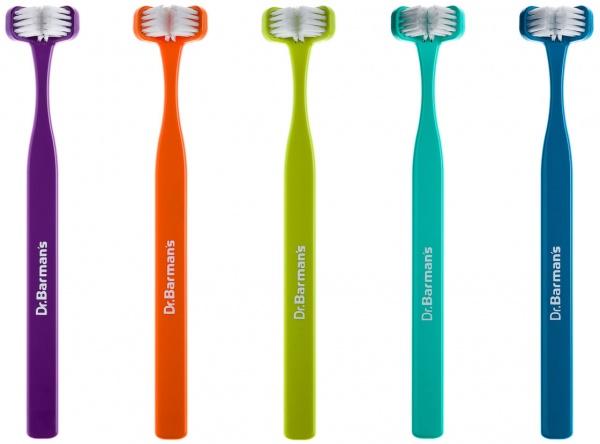 Зубна щітка Dr.Barman's Superbrush Regular трьохстороння м'яка 1 шт.