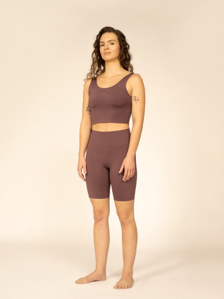 Велосипедки 4F SHORTS FNK 4FAW22TFSHF213-80S р. S коричневий