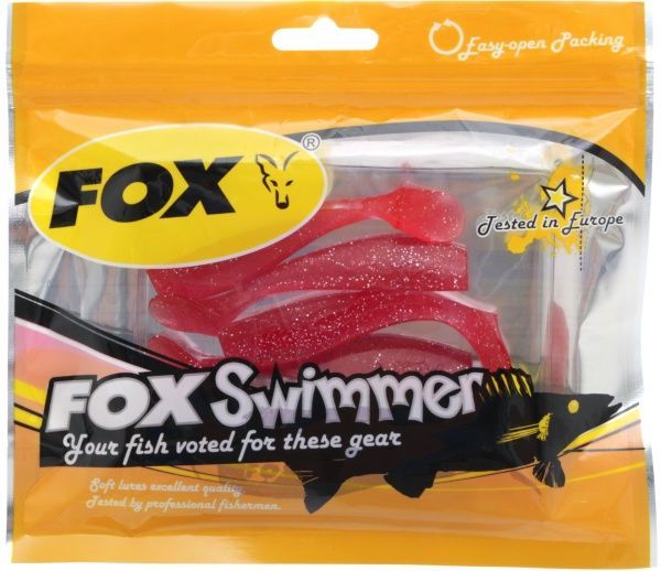 Виброхвост FOX Swimmer 80 мм 8 шт. #035