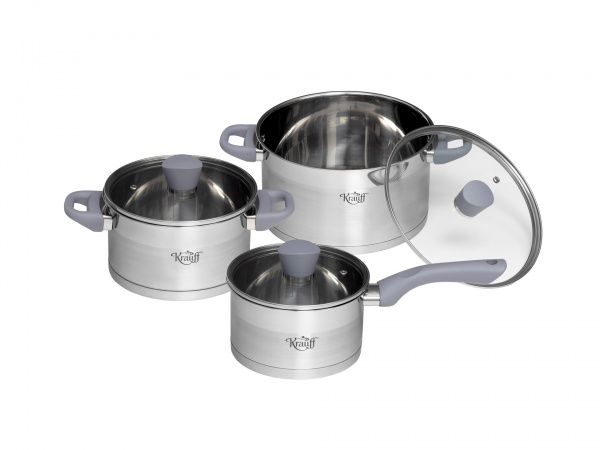 Набор кастрюль Krauff Elite 6 предметов 26-238-047