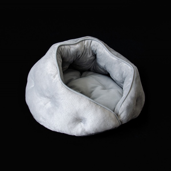 Лежак 10 центів для Джека Ханок серый 48х48х25 см