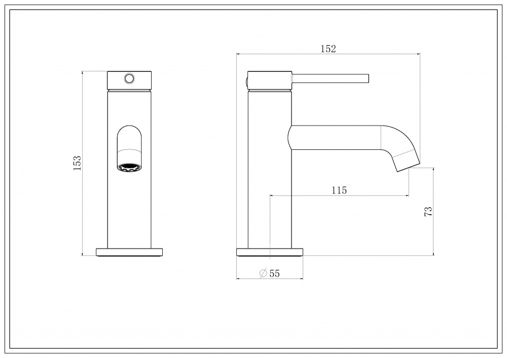 Змішувач для умивальника Aqua Rodos Madrid 03 gold
