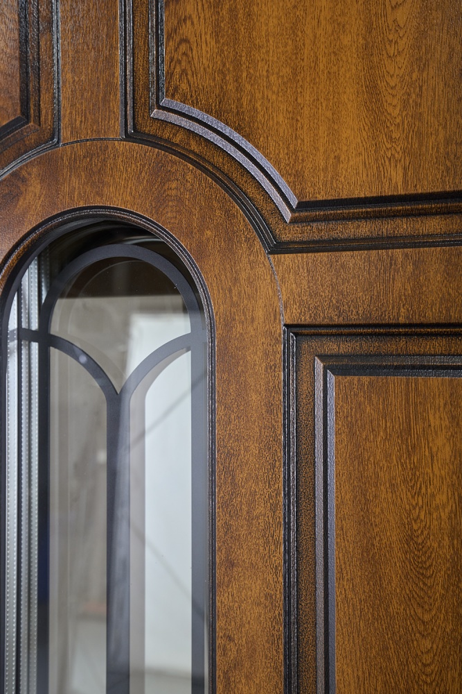 Дверь входная Abwehr MG3 (487+487)(Vс)(СПЗ)(К55) 096L(ЗД+РТ)+(ЗД) NEW дуб золотой 2050x960 мм левая