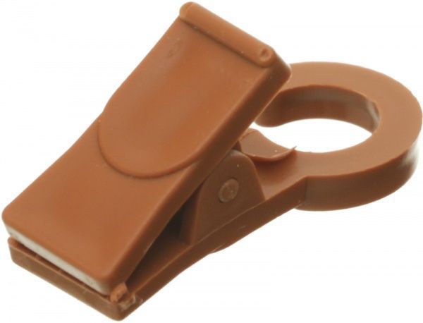 Прищіпка ОМіС з гачком 10 шт. набірний черешня 