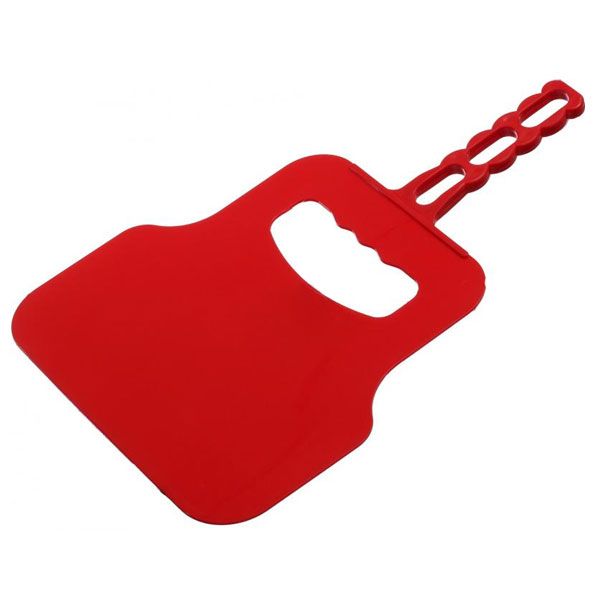 Лопатка для раздувания углей красная