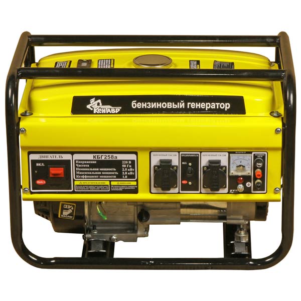 Бензогенератор Кентавр КБГ258AL