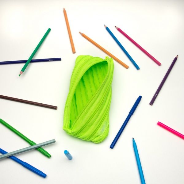 Пенал-косметичка Neon Radiant Lime ZT-NN-1 Zipit салатовий