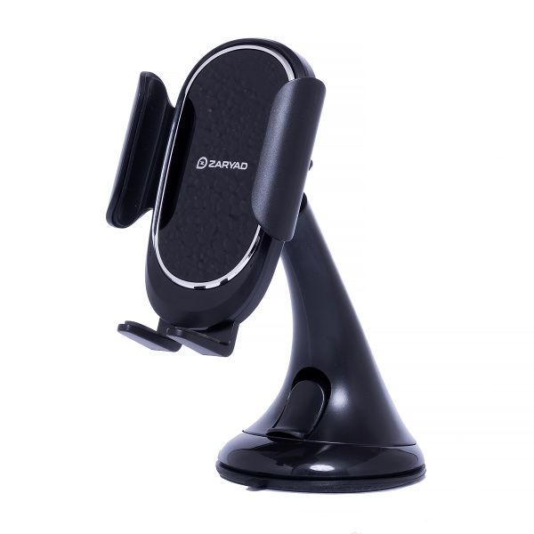 Тримач для мобільного телефона Zaryad Z-23 чорний із сріблястим