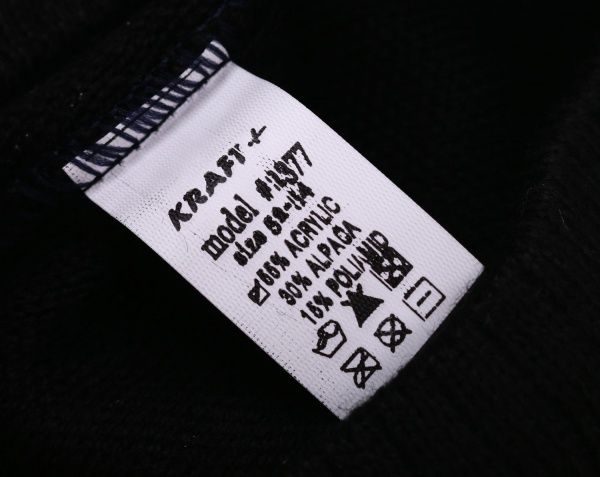 Шапочка детская для девочки Kraft+ 7505 р.52-54 черный 