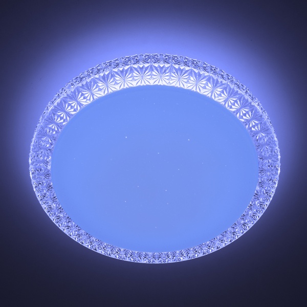 Світильник світлодіодний Luminaria R400 SHINY 40 Вт прозорий/білий 3000-6000 К PLUTON 40W RGB 