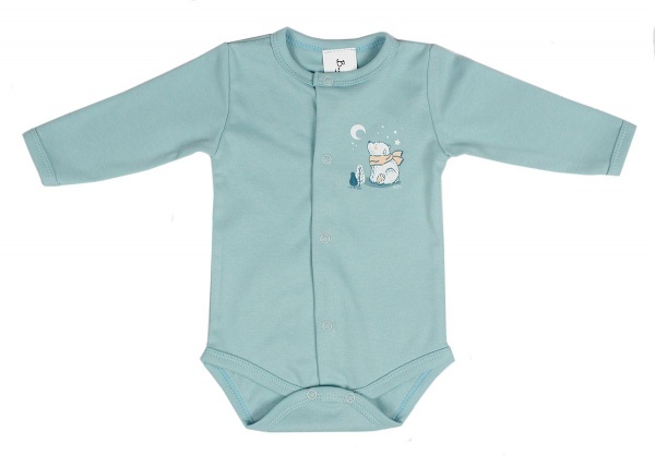 Боди для мальчика Bambinelli р.56 мятный 
