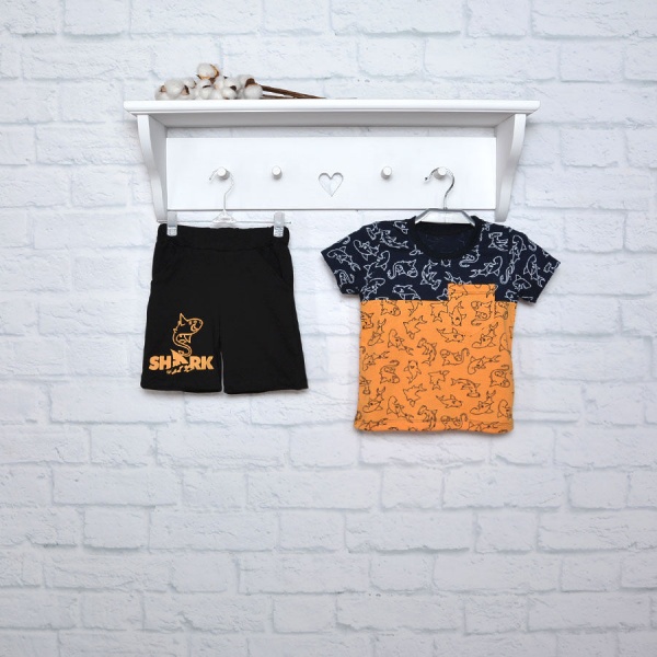 Костюм для хлопчиків Blanka Акули р.98 синій 12653 