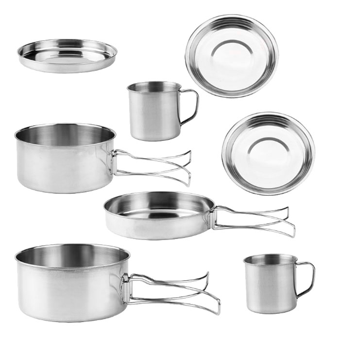 Набор посуды Gusto для активного отдыха GT-7122 GUSTO