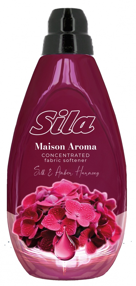 Кондиционер-ополаскиватель Sila Maison Aroma Silk & Amber Harmony 0,8 л