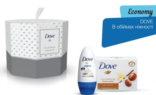 Подарочный набор Dove В ОБЪЯТИЯХ НЕЖНОСТИ