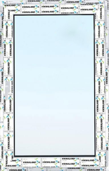 Окно поворотно-откидное VIKNALAND В 70 800x1200 мм правое 