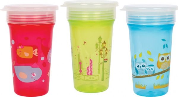 Стакан-непроливайка Lindo Стакан-непроливайка Lindo тренировочный 