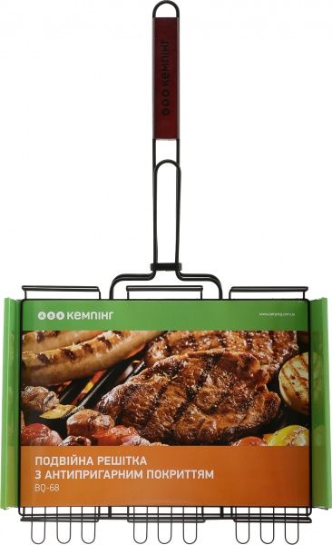 Решетка-гриль Кемпинг с антипригарным покрытием BQ-68