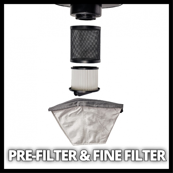 Пылесос Einhell TC-AV 1620 DW для золы 2351665