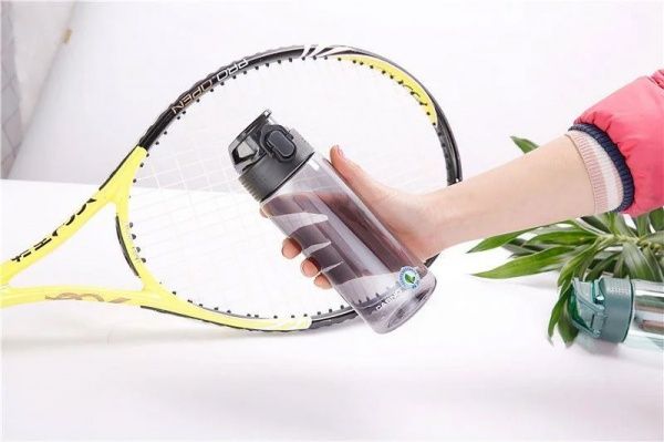 Пляшка для води 550 мл Casno чорний KXN-1215_Black