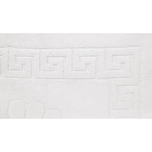 Коврик для ног Bianco 50x70 см белый Origami 