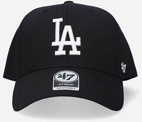Кепка 47 Brand LOS ANGELES DODGERS RAISED BASIC B-RAC12CTP-BKA OS чорний