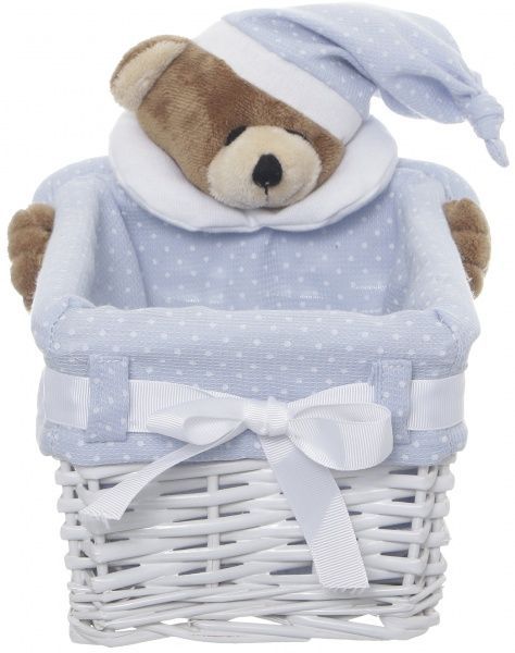 Корзина плетеная с текстилем 20x16x13 см JM13-2TK-5 