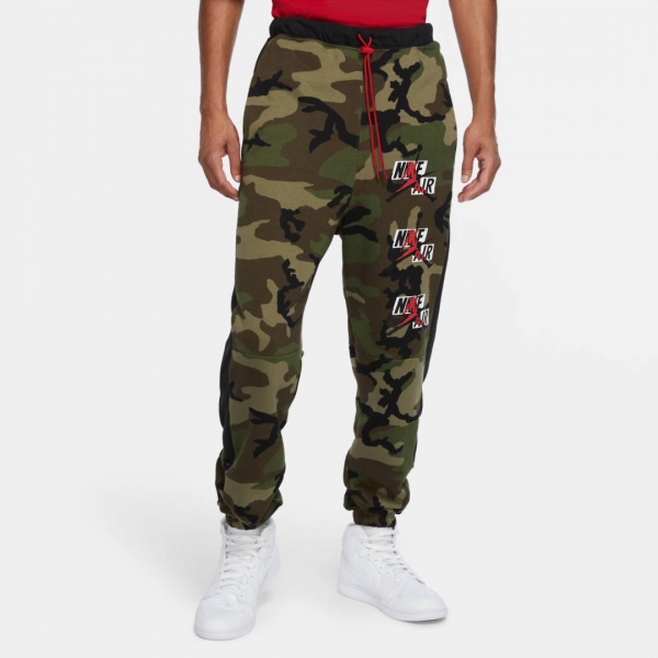 Штани Nike M J JMC CAMO FLC PANT CU2062-222 р. M хакі