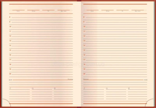 Щоденник недатований Cabinet Armonia темно-синій Economix A5