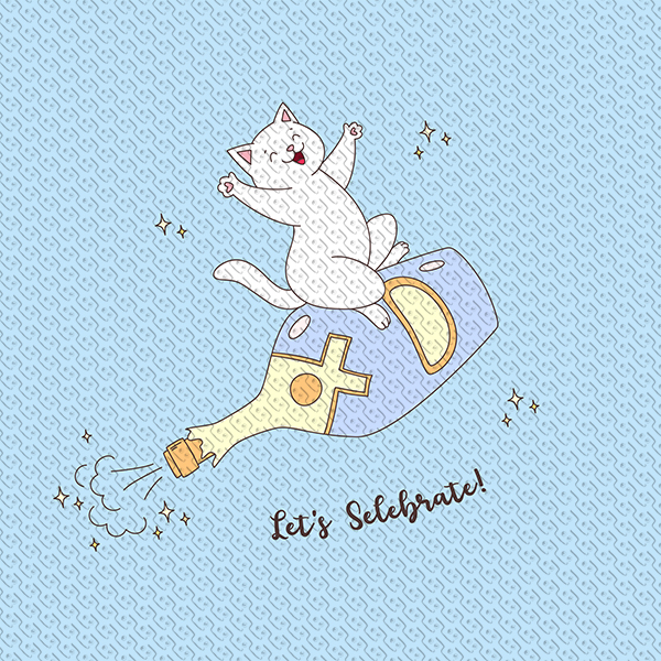 Салфетки столовые Silken Let's Celebrate! 33х33 см 12 шт.