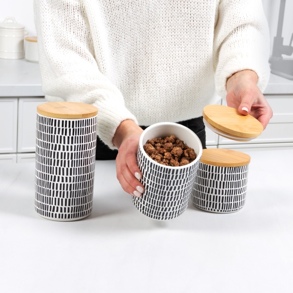 Емкость для хранения 450 мл KP-16 S Gray/Wood MVM