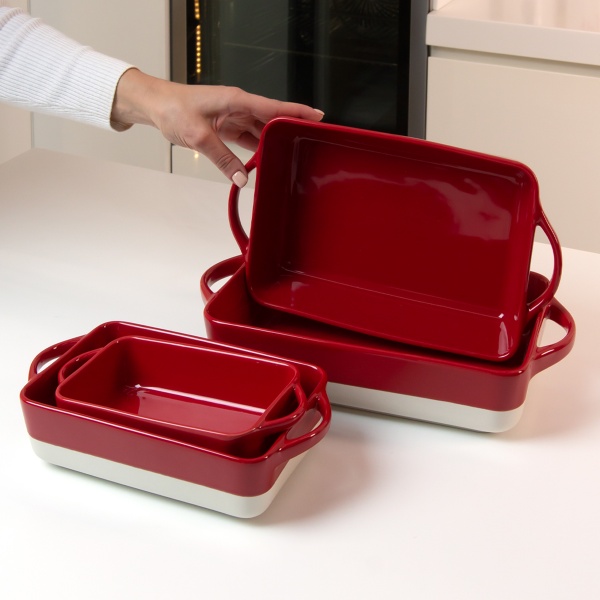 Форма для випікання KP-44 L біло-червона МВМ MY HOME