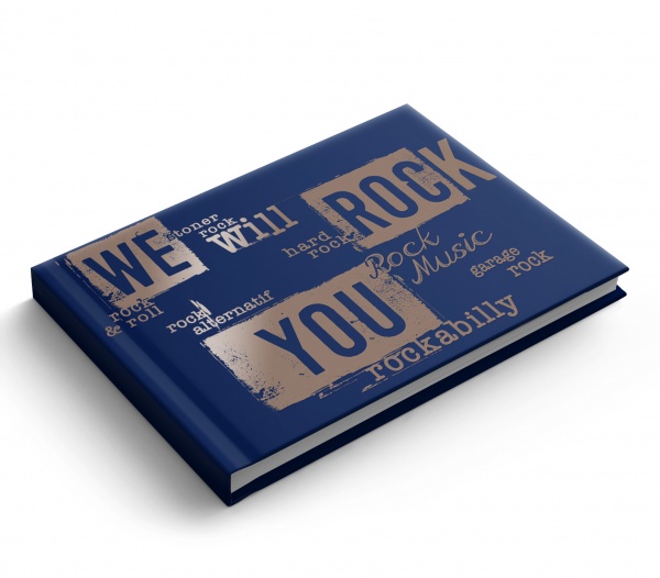 Еженедельник датированный We will rock you 1В2449 Аркуш A6 2022