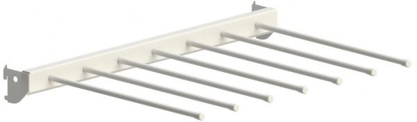 Брючница Kolchuga 600x406 мм универсальная с кронштейнами белый