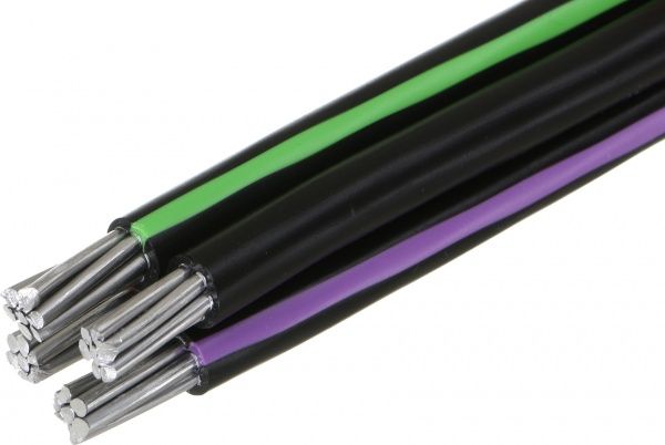 Кабель самонесущий многожильный Стандарт Кабель СИП 4х25,0 алюминий 