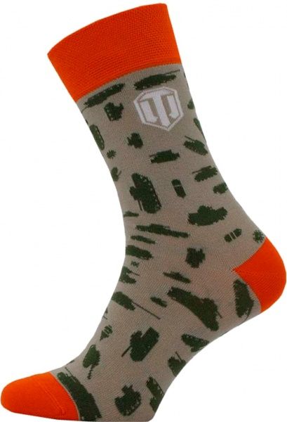 Шкарпетки чоловічі Conte 2131 World Of Tanks Blitz 138 р. 27 пісочний 