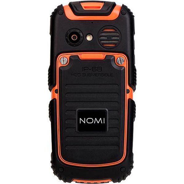 Мобильный телефон Nomi i242 X-Treme (Black-Orange)