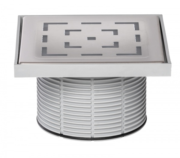 Надставка для трапа Styron с решеткой Мозаик STY-505-MOZAIK