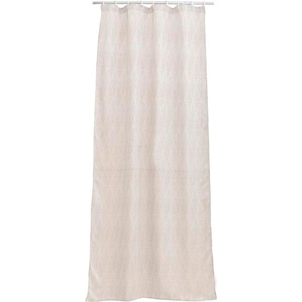 Штора La Nuit Жакард Ромб бежева 140х275 см