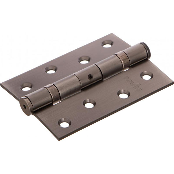 Петля универсальная MVM HE-100 MBN 100x75x3 мм матовая темная сталь 1 шт