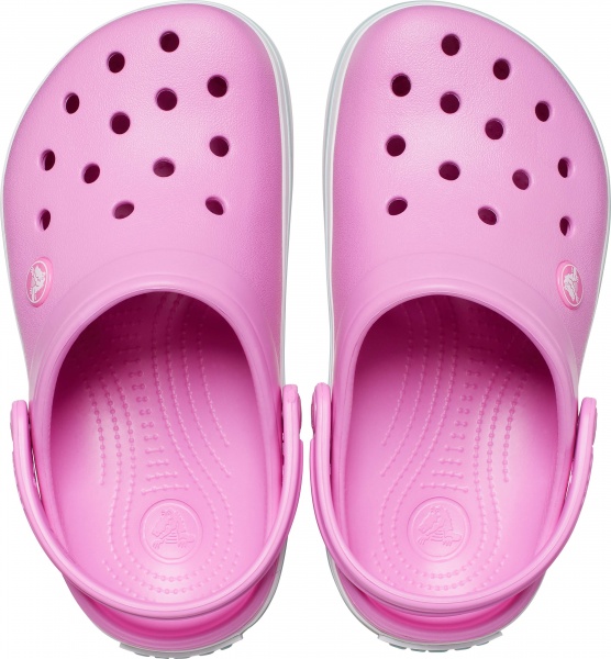 Сабо Crocs CROCBAND KIDS CLOG 207006 207006-6SW р.32-33 розовый