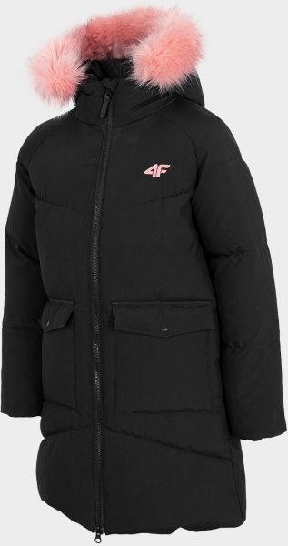 Куртка-парка 4F JACKET JKUDP004 HJZ22-JKUDP004-20S р.152 чорний