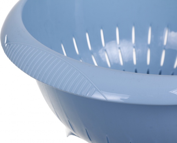 Сушка для овощей и фруктов 26 см голубой