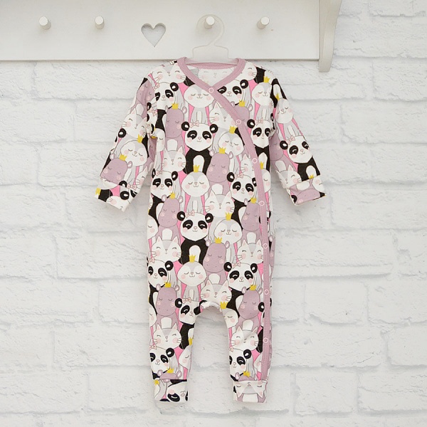 Человечек для девочки Blanka Улыбка р.74 розовый 110003 