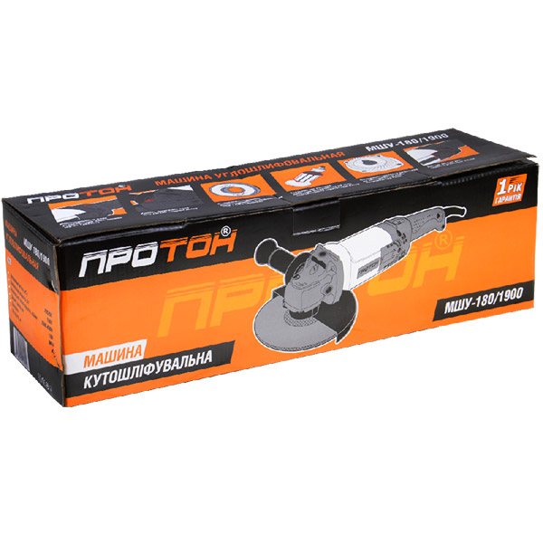Шлифмашина угловая Протон МШУ-180/1900