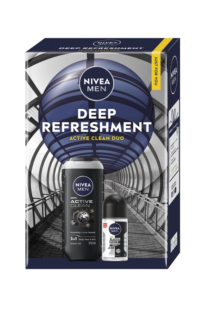 Подарунковий набір для чоловіків NIVEA DEEP REFRESHMENT
