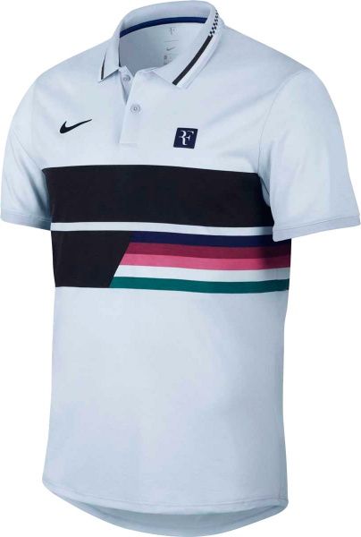 Поло Nike RF M NKCT ADV POLO CLSSC AJ7847-442 M блакитний