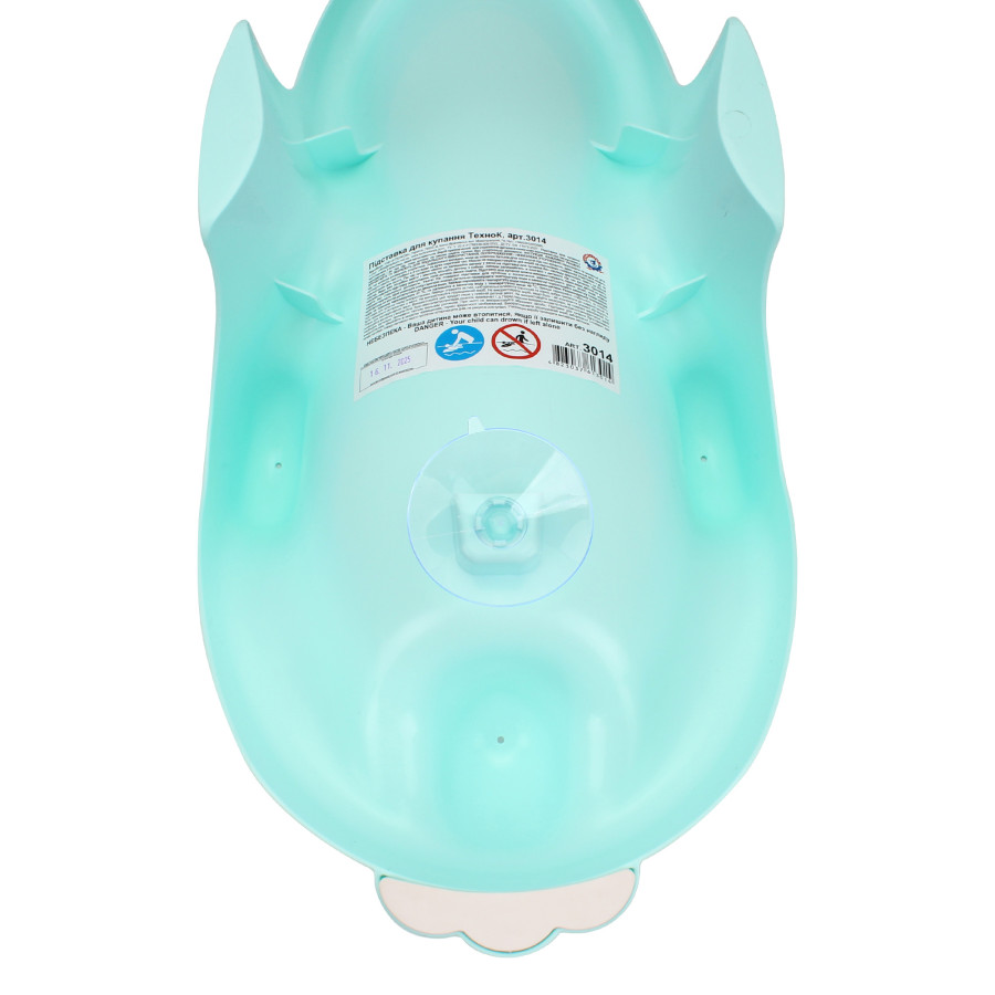 Подставка для купания ТехноК зеленая арт. 3014