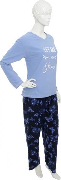 Костюм домашний женский La Nuit Butterfly р. S голубой с синим 